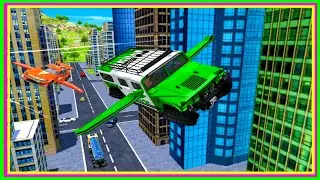 Flying Car Extreme Simulator 2020 Android Gameplay  HD #2 🛸