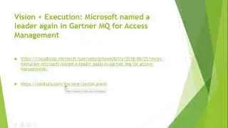 Thoughts on Gartner MQ quadrant for IAM 2018