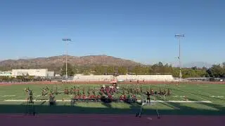 Valley View High School crimson regiment 2025 show