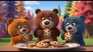 Seven Little Bears Eat Cookies | Fun Counting and Sweet Adventure