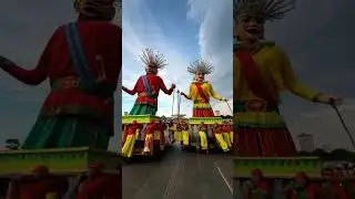ondel-ondel raksasa dimonas