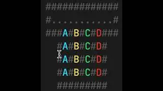Advent of Code 2021 Day 23 visualization with example data