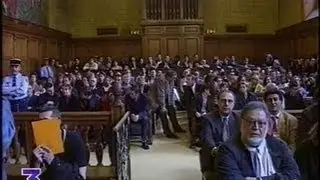 Le Front national se disculpe : proc&egrave;s skinheads / Bouarram