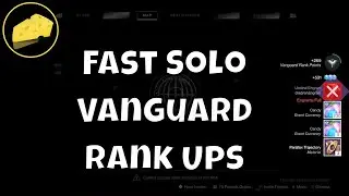 Fast SOLO Vanguard Reputation Rank Ups - Ascendancy Ornament