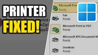 Printer Operation Requires Elevation? Fix - Error 740