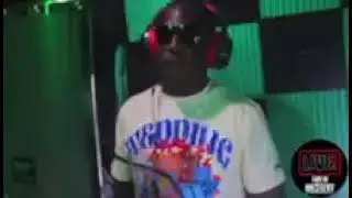 Live from the basement in the booth