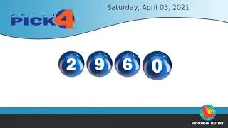 WI Lottery MiddayDraw 04/03/2021