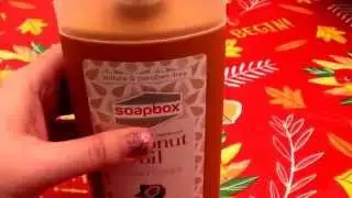 SoapBox Coconut Oil Conditioner -REVIEW sulfate free..moisture.replenish