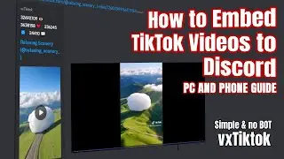 How to Embed Tiktok to Discord 2023 | No Bot | vxTiktok