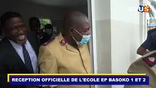 Retour en images sur la r&eacute;ception officielle de l'&eacute;cole EP Basoko 1 et 2.