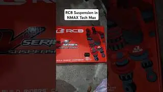 RCB Suspension Shock in NMAX Tech Max #shock #rcb #rcbshock #NmaxTechMax #Nmax #nmaxturbo #nmaxv3