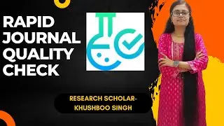 Boost Your Research Credibility: Rapid Journal Quality Check Extension  I explained in Hindi