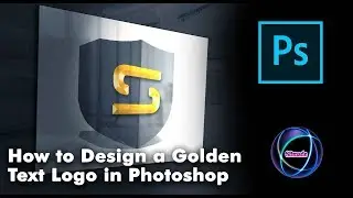 How to Design a Golden Text Logo in Photoshop