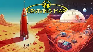 Farming as much resources as we can! | MEGA BASE  - Surviving mars ep 3