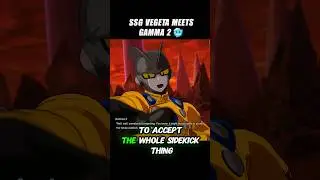 Ssg Vegeta встречает Gamma 2 Lol 🥶 #crashout #gamma2 #sparkingzero #dragonballz #dbz