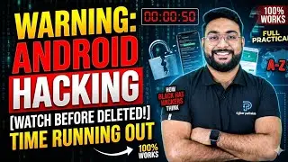 Android Hacking: Complete 2hr Masterclass| APK Reverse Engineering & Exploits [Watch Before Deleted]