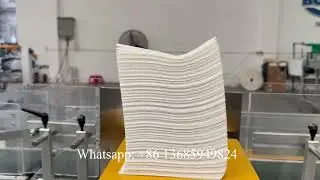 Automatic transfer 180mm height napkin tissue making machine with heating embossing