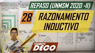 RAZONAMIENTO INDUCTIVO | UNMSM 2020 | PROBLEMAS RESUELTOS
