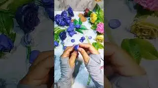 mahkota Bunga mawar #kerajinanbunga #bungaplastikkresek #flowercraft #handmadecraft