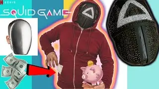 How to Make a Squid Game Soldier Mask | 3$ BUDGET MASK!