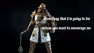 Dead man (Rep 70 Conqueror and warden montage) [For Honor]