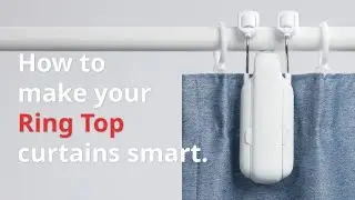 How to make your Ring Top curtains smart.