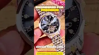 Olevs 6621 Mechanical Automatic Luxury Wrist Watch #olevs #watch #shorts #luxurywatches