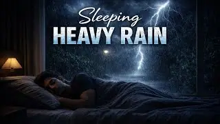 Rain Sleeping Music For Deep Sleeping || Heavy Rain For 1 Hour || Taaz Barish Awaaz || Rain Sound 