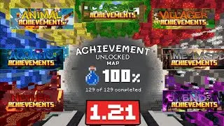 Best map for Minecraft PE 1.21 | All Achievements unlocked in 1 minute 😁 | Media fire link