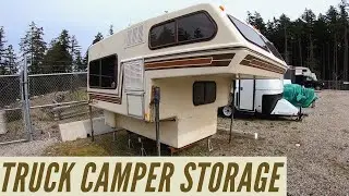 How I Store My Truck Camper