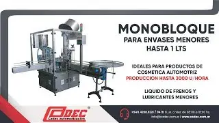 MONOBLOQUE PARA ENVASES MENORES A 1 LTS