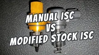 Suzuki Burgman Street &bull; Manual ISC vs Modded Stock ISC