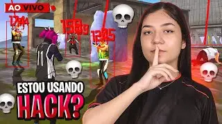 💜FREE FIRE - LIVE ON💜TO DE VOLTA! SEGUNDOU NO FOCO! DEUSA REVELA!💜#335K