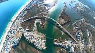 Surf City Bridge from 1500&rsquo; 1/21/26
