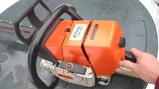 Stihl MS460 Magnum Chainsaw Test Run