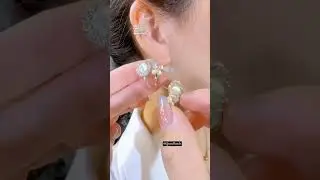 Trending earrings #beautiful #fashion #earring #trend #shorts