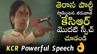 Full Video: KCR First Excellent Speech | TRS Party Formation Day Celebrations 2001 | Telugu Varthalu