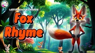 Fox Rhyme | Cute Animal Song for Kids | Pappadoo TV