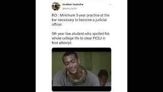 BCI 2021 Law Memes Part - 2