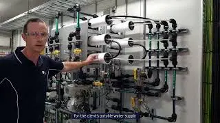 Video Tour of a Containerised Reverse Osmosis Desalination Plant for a Mine Site