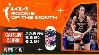 Caitlin Clark Named September Rookie of the Month