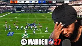 OVERTIME??? LaDerrickJrr Vs TK A Crazy OT Game * The Game Came Down To The Wire😬* | Madden 27 