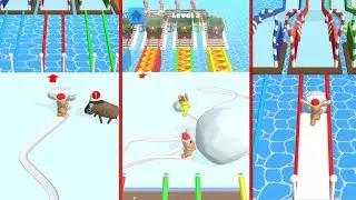 Ice Runner Battle: Snow Race Android Gameplay #1