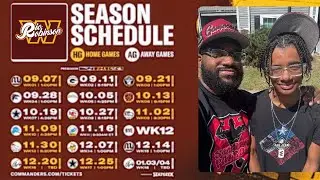 🚨SUPER BOWL 60 BOUND? 👀 Washington Commanders 2025 RECORD PREDICTIONS w/ Rio Jr