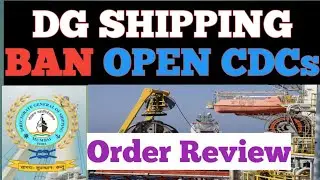 DG Shipping Of India Latest Order For STCW Indian Open CDCs | Maritime College And Indian Seafarers