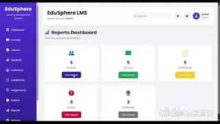 EduSphere – Complete Learning Management System (LMS) | PHP & MySQL Project