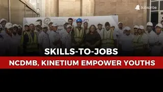 NCDMB, Kinetium Oil and Gas Train Lagos Youths in Plumbing, Pipe-Fitting