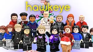 LEGO Marvel HAWKEYE How To Build / Upgrade All Main Characters!  🏹 UPDATED 2023