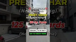 Plot available for sale in Preet Vihar, East Delhi #eastdelhi #realestate #preetvihar #delhiproperty