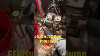 Oil Pump Prime Mode On GeniSys Control | How To Bled A Oil Line #hvaclife #oilburner #shorts #diy